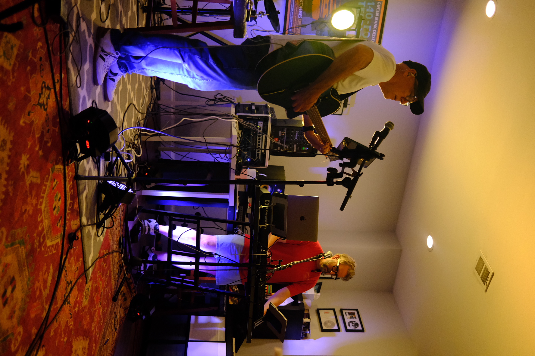 Band rehearsal session